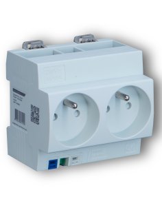 PRISE MODULAIRE 2P+T DOUBLE