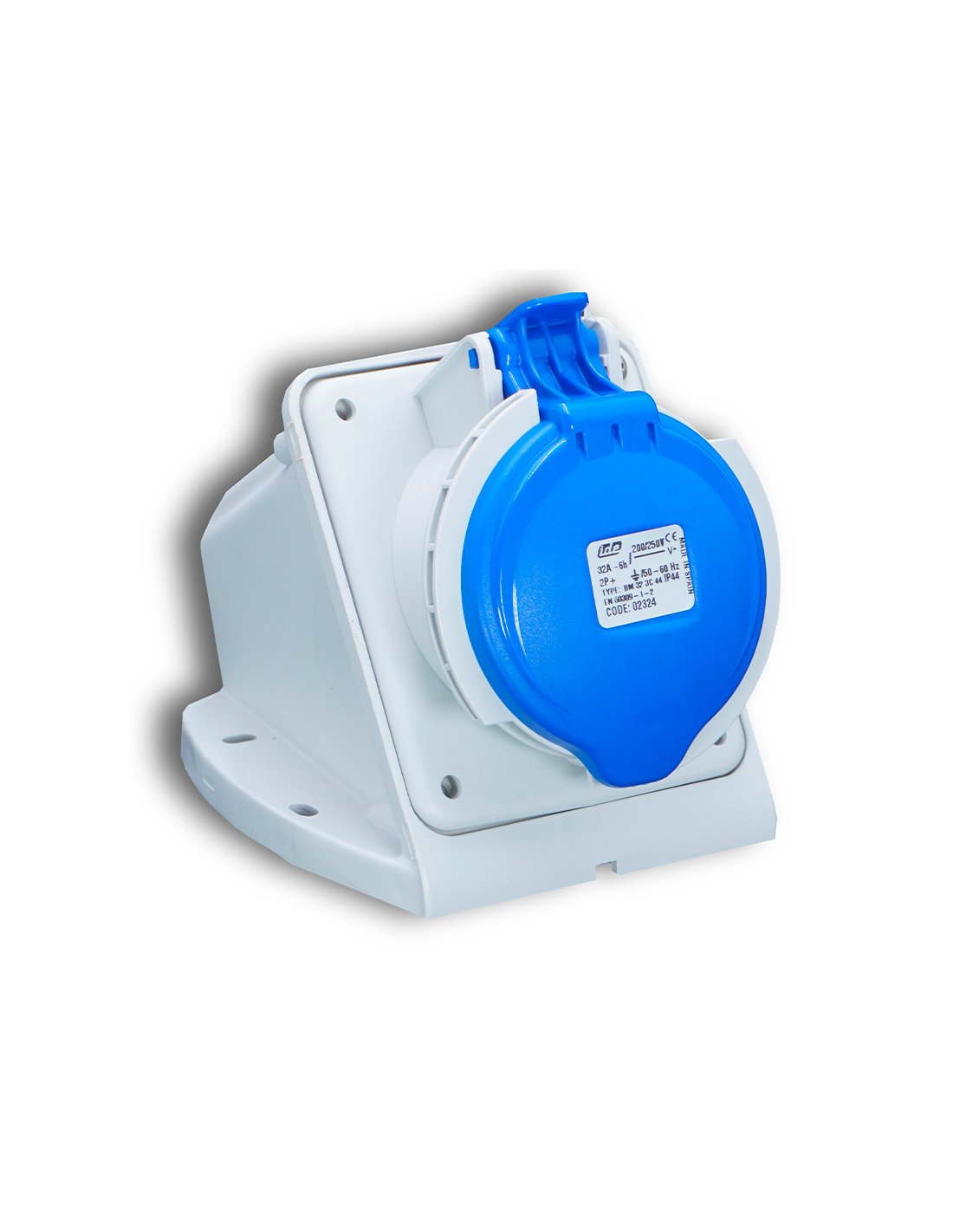 MDC-204 Socle DIN Mini Femelle PIN: 4 THT Angulaires 90° NINIGI