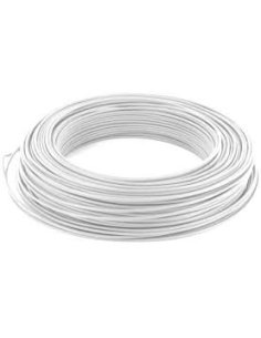 FIL H07VU 1.5 mm2 BLANC C100m