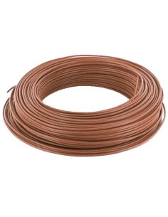 FIL H07VU 1.5 mm2 MARRON C100m