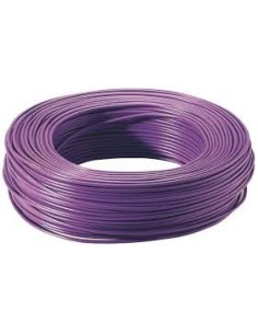 FIL H07VU 1.5 mm2 VIOLET C100m