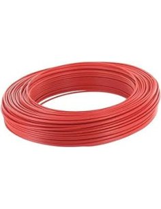 FIL H07VU 2.5 mm2 ROUGE C100m