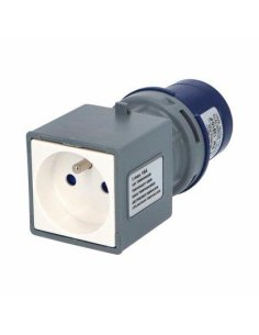 ADAPTATEUR PRISE MALE 2P+T...