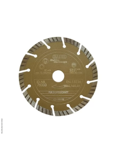 DISQUE DIAMANT D.150mm...