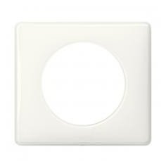 PLAQUE 1 POSTE BLANC...