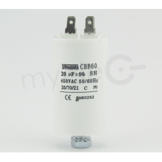 CONDENSATEUR 20mF 450V AVEC...