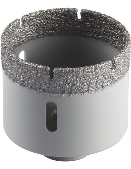 Scie Cloche Diamant 68 mm, Foret Diamant avec Foret Guidage Central, Scie  Cloche Carrelage avec Revêtement de Surface en Diamant pour Coupe de Verre