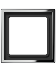 PLAQUE 1 POSTE CHROME LS...